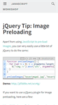 Mobile Screenshot of javascriptworkshop.com